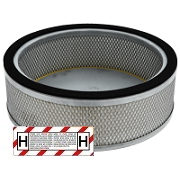Filtr cartridge PTFE HEPA H13 do odkurzacza przemysłowego jako drugi stopień filtracji