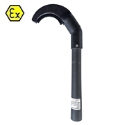 Ssawa bananowa Carbon ATEX z włosem i łącznikiem
