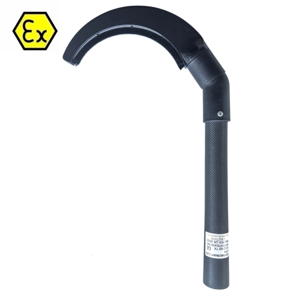 Ssawka bananowa łuk 200mm ATEX do zestawu odkurzania wysokościowego VertiDex