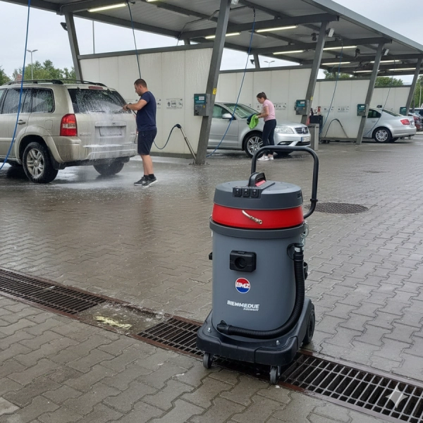 EX 80 odkurzacz ekstrakcyjny Biemmedue dwu-silnikowy do prania stal nierdzewna 123
