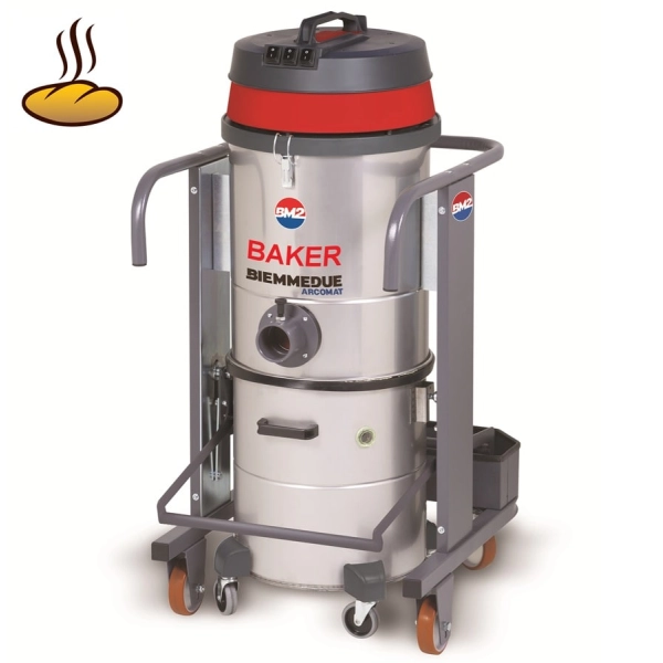 MT 40 Super Baker przemysłowy odkurzacz piekarniczy trzysilnikowy