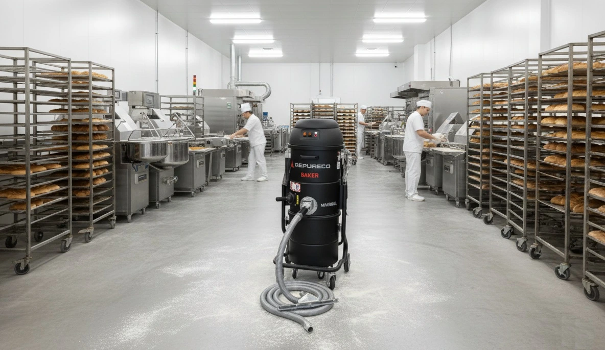OVEN odkurzacz piekarniczy dwusilnikowy z otrząsaczem filtra