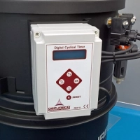 SP system czyszczenia filtrów w odkurzaczu przedmuchem wstecznym sprężonego powietrza cyklometr