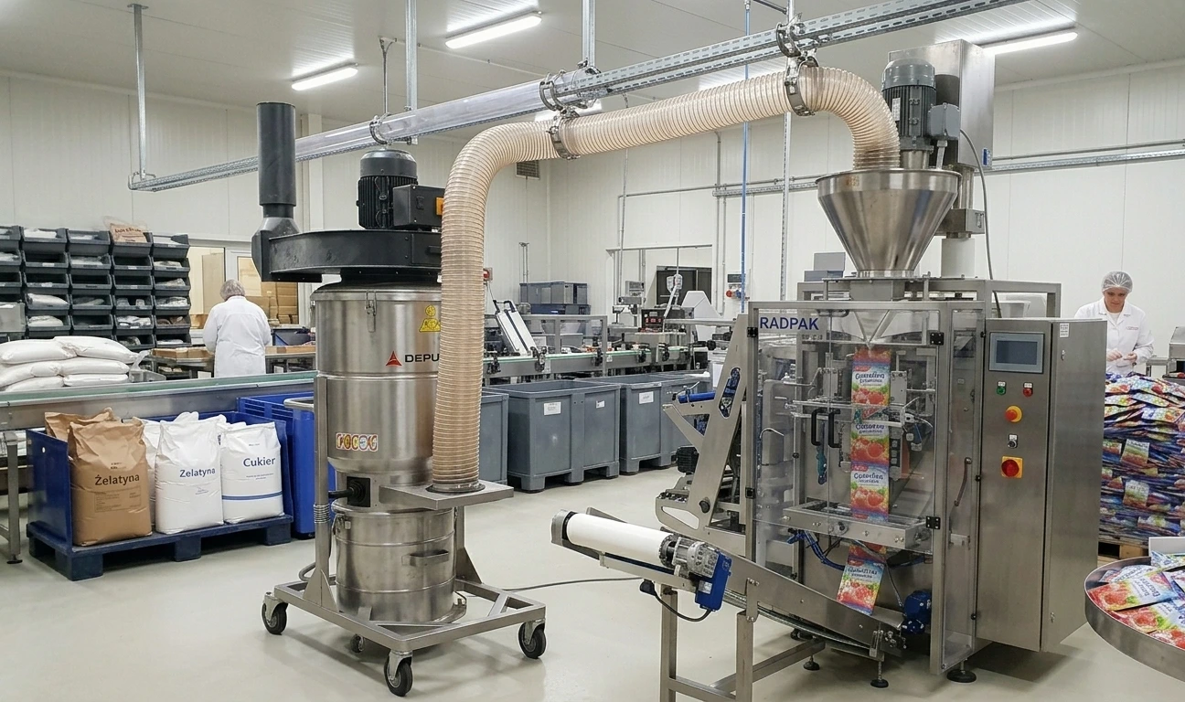 odkurzacz Ex przemysłowy wysokoprzepływowy do bardzo drobnych pyłów atex Z22 II 3gd produkcja