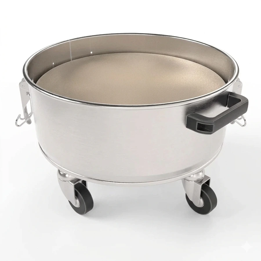 zbirnik pojemnośc 20 lit. z stali inox do odkurzacza ATEX