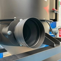 DV-AIR filtrocyklon z automatycznym systemem pneumatycznego czyszczenia filtrów do centralnego systemu wlot