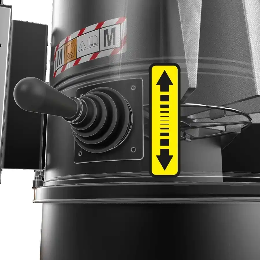odkurzacz z manualnym czyszczeniem filtrów