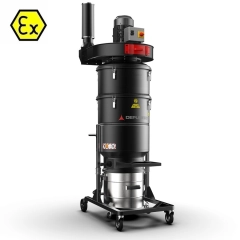 Odciąg przemysłowy ATEX Z22 do pyłów lotnych z SP automatycznym czyszczeniem filtra Odciąg przemysłowy ATEX Z22 do pyłów lotnych z SP automatycznym czyszczeniem filtra