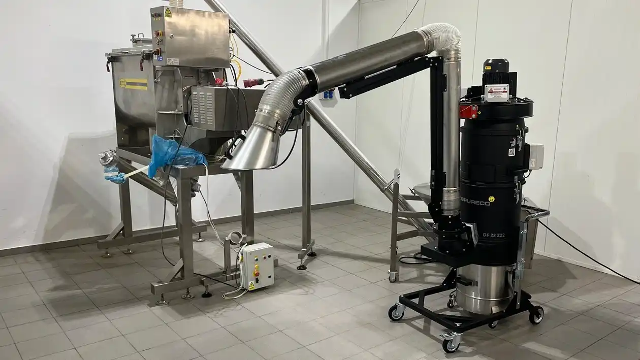 odpylacz atex z22 pylow lotnych sp automatycznym czyszczeniem filtra