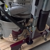Odkurzacz przemysłowy pneumatyczny ATEX 21 HEPA zasilany sprężonym powietrzem 14