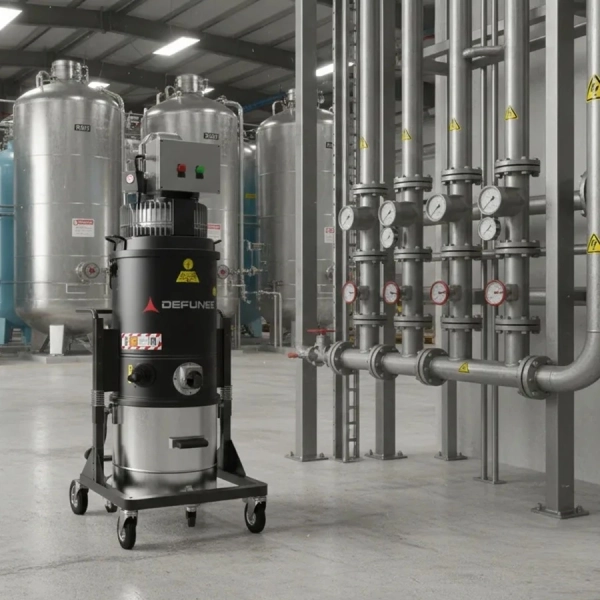 Odkurzacz ATEX 3/3G do strefy gaz Z2 praca