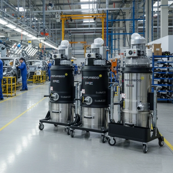 Odkurzacz ATEX 3/3G do strefy gaz Z2 na produkcję