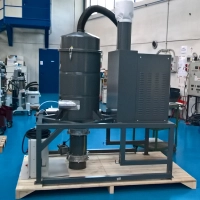 HF centralny odkurzacz przemysłowy z automatycznym czyszczeniem filtrów i systemem rozładunkowym  HF5
