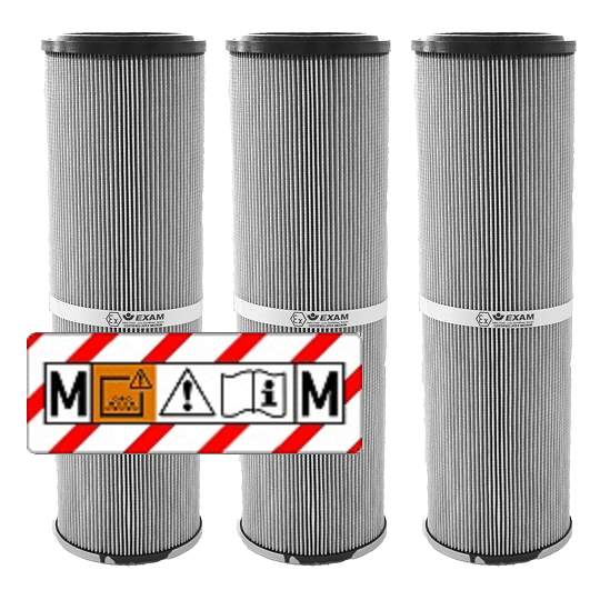 M65 SP LP TAN odkurzacz trzy silnikowy z automatycznym czyszczeniem filtrów kompresorem M class