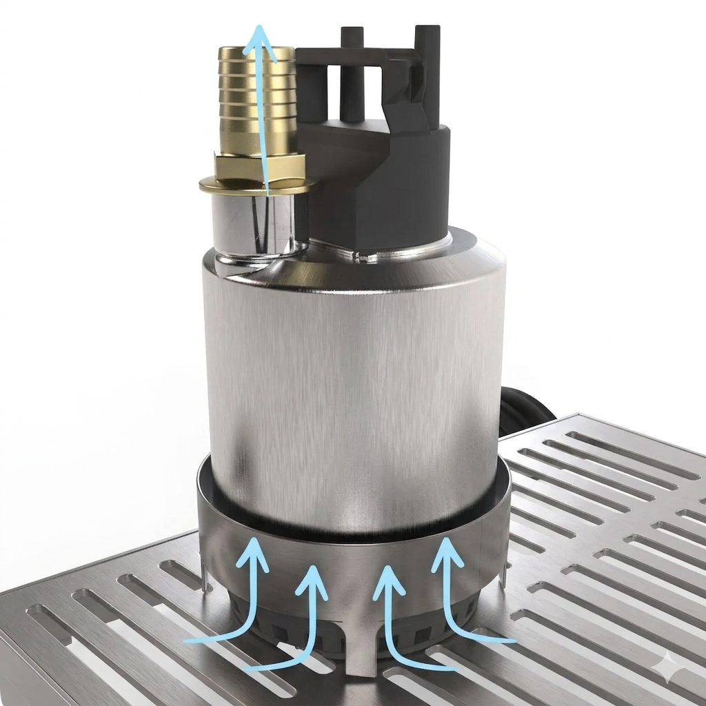 zbirnik pojemnośc 65 lit. z stali inox do odkurzacza ATEX