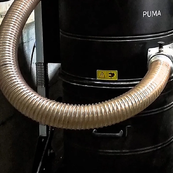 PUMA odkurzacz przemysłowy bardzo mocny do 18kW do prac ciężkich i ciągłych wąż pur