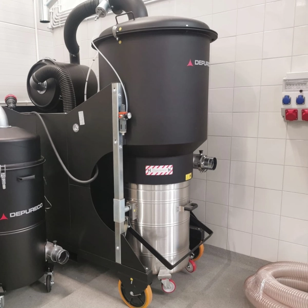 Puma HD odkurzacz dużej mocy ATEX 20 wewnątrz i 21 zewnątrz 1/2D HEPA z pneumatycznym czyszczeniem filtra separator